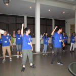 よさこい節の練習