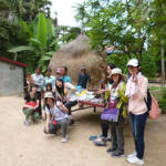 女性のグループです