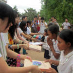 アクターが持参した文具品等