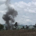 対人地雷　7個を爆破