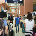 無事帰国しました